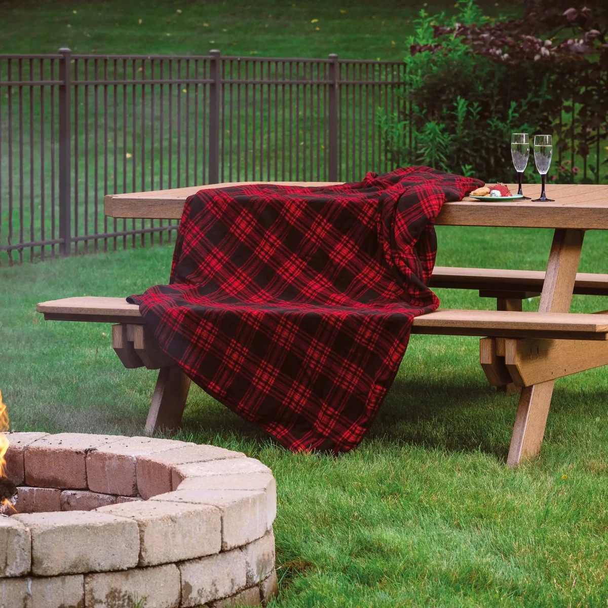 6' Rectangular Picnic Table