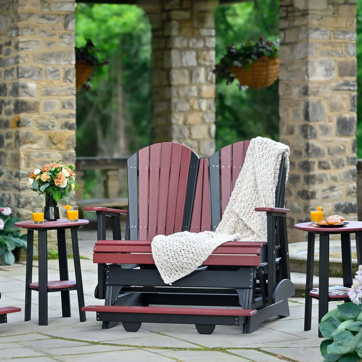 Adirondack Balcony Glider - 4'