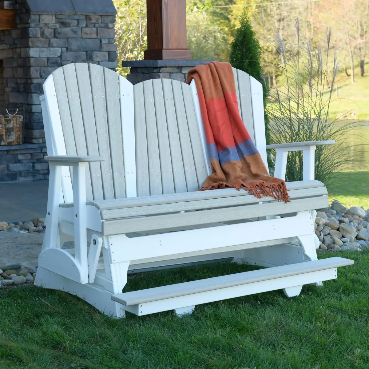 Adirondack Balcony Glider - 5'