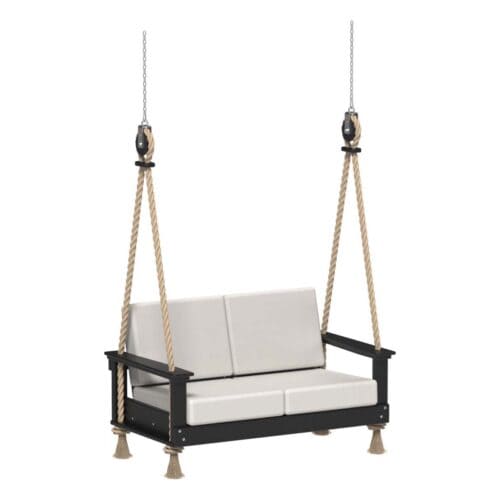 LuxCraft Poly Lanai Deep Seating Loveseat Swing