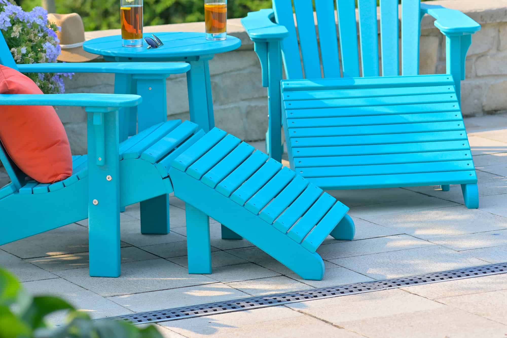 Expensive Footrest Outdoor Footrests | LuxCraft