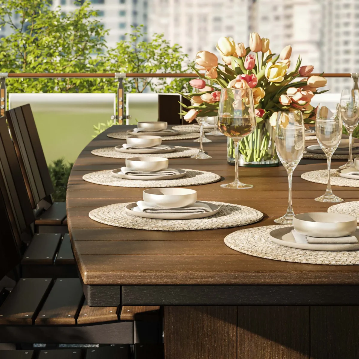 Urban Dining Table (4' x 10' Oval